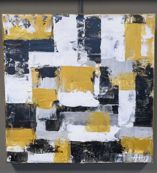 Harmony In Contrast 2 of 2 - Alba Halili Art